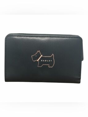 Radley London Scottie Black Multi-Compartment Wallet - Great Condition